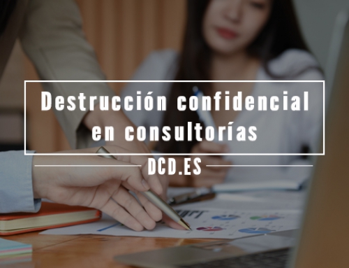 Destrucción confidencial en consultorías