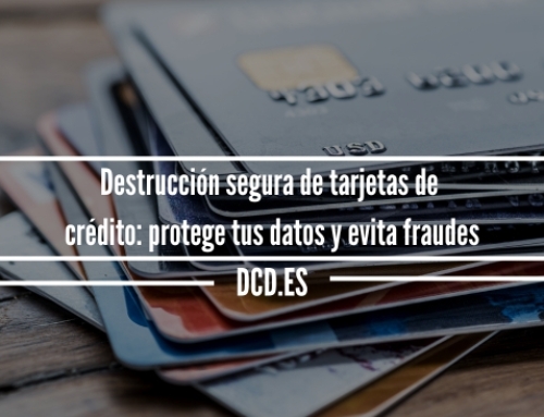 Destrucción segura de tarjetas de crédito: protege tus datos y evita fraudes